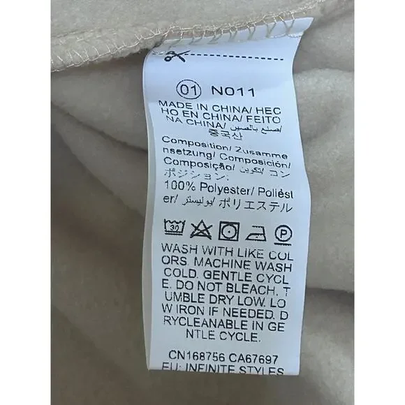 SHEIN Witch Graphic Sweatshirt XL Beige Girls Will Be Girls Gothic Grunge Crew - Picture 6 of 6